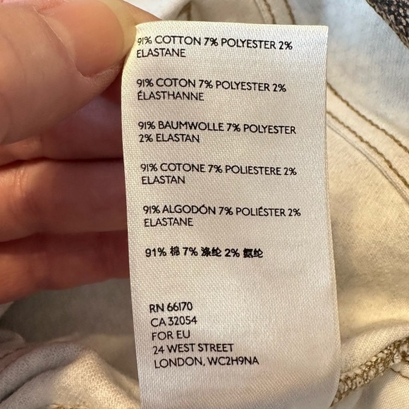 Free People We The Free Women’s High Rise Snakeskin Print Skinny Jeans Size 27 - Picture 14 of 15